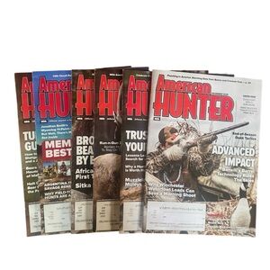American Hunter Magazine Lot 2025 Issues New Bundle 6